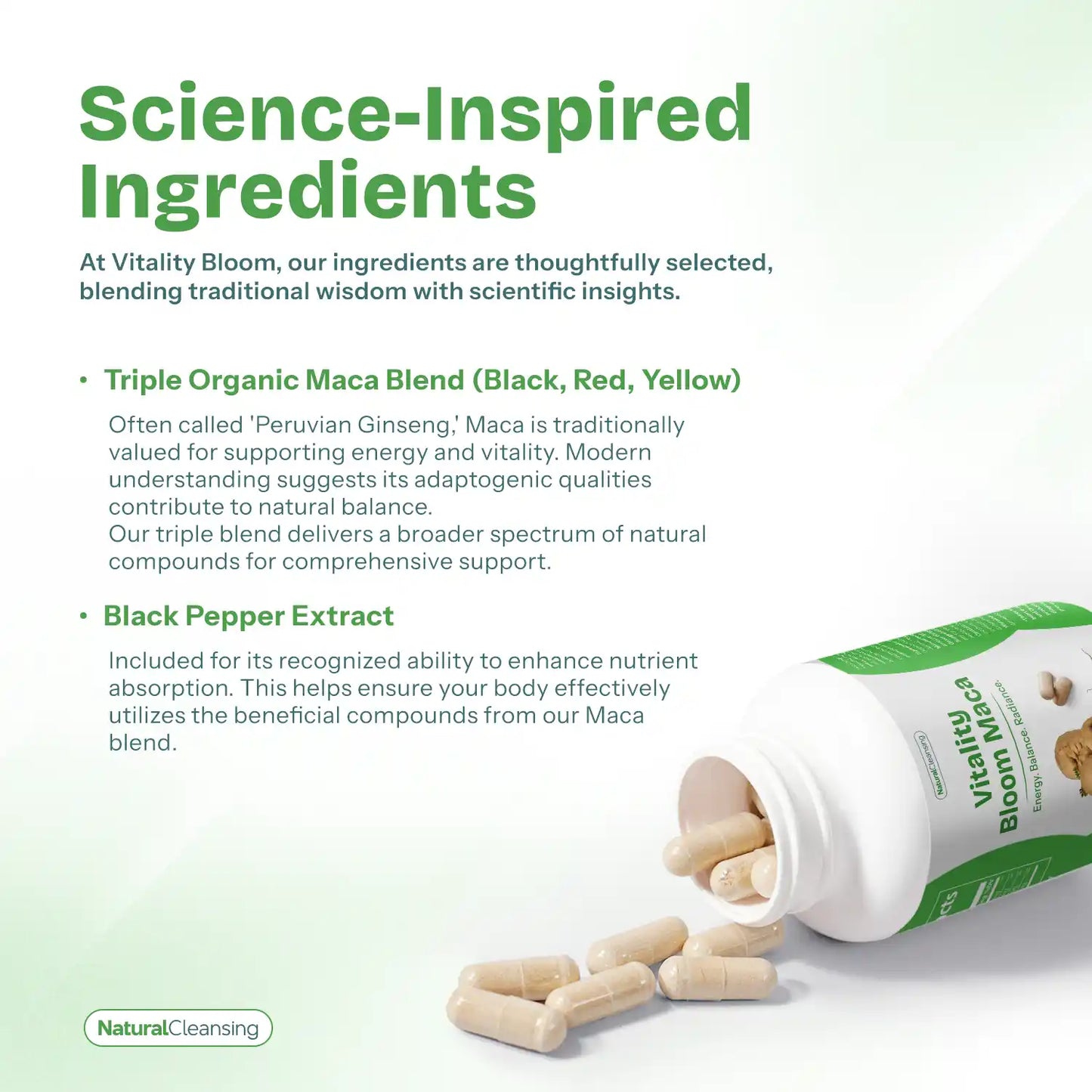 Vitality Bloom Maca