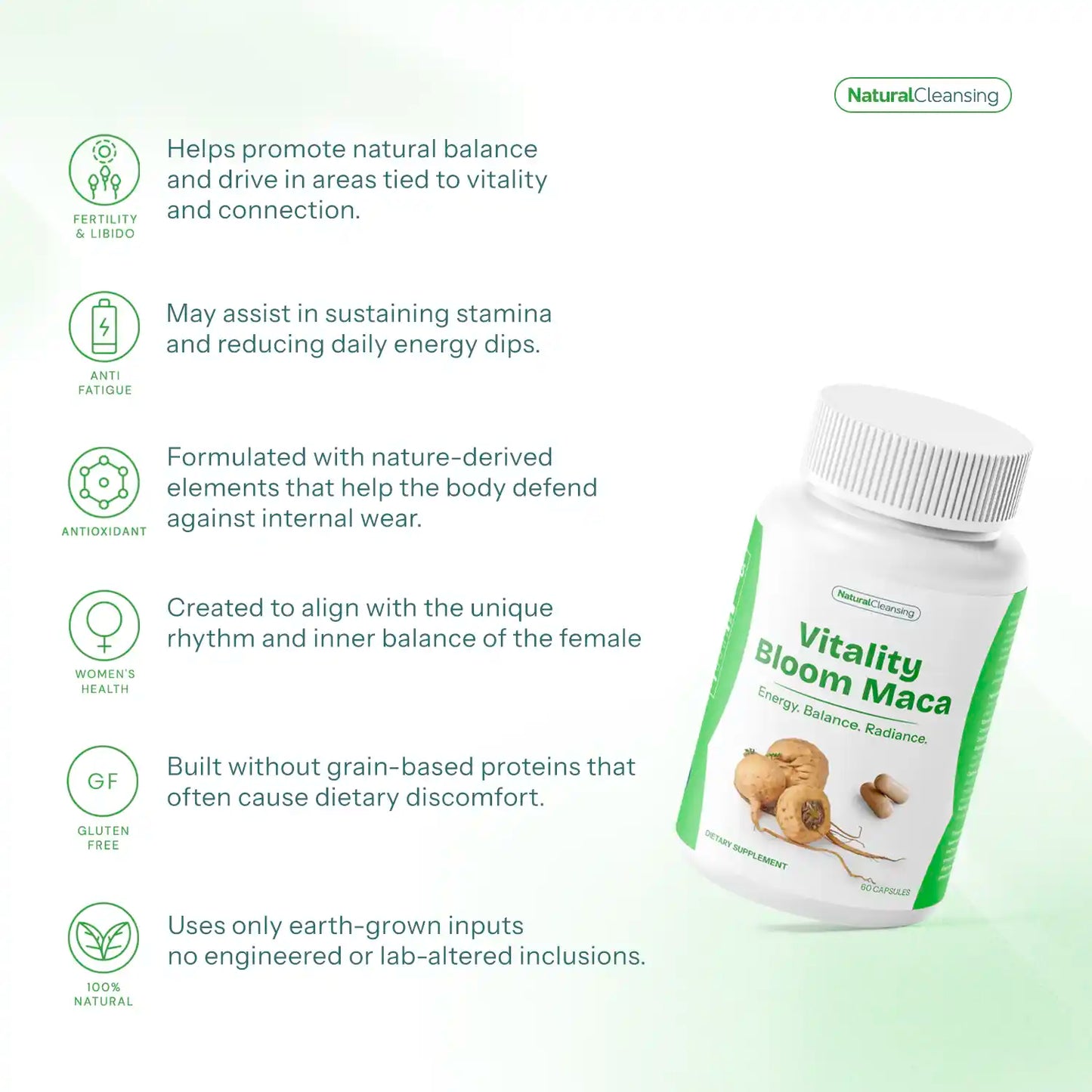 Vitality Bloom Maca